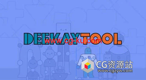 AE脚本卡通人物角色骨骼动作绑定MG动画 Deekay Tool V1.1.5 Win/Mac+使用教程的图片1