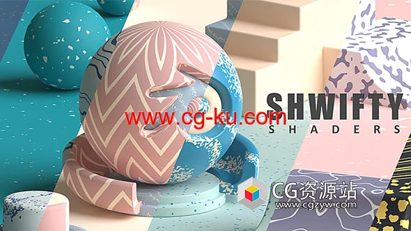 25个混合纹理材质着色器Blender预设 Shwifty Shaders V1.2的图片2