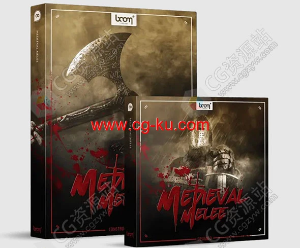 中世纪近战锤子盾牌冷兵器武器刀剑斧子打击碰撞打斗无损音效的图片1