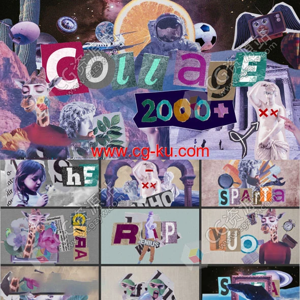 AE脚本-2000+日常物品复古定格动物风景交通花朵植物嘴鼻眼睛手脚头发贴纸动画预设V2.1 AE脚本-2000+日常物品复古定格动物风景交通花朵植物嘴鼻眼睛手脚头发贴纸动画预设V2.1的图片1