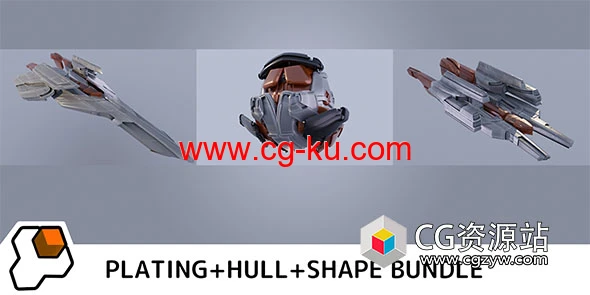 科幻飞船部件模型生成Blender插件 The Shipwright V2.0.1的图片1