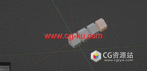 中心轴线可视化Blender插件 Visual Axis V1.2.0的图片1