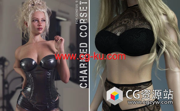 Daz 3D各类角色3D模型合集2022年度12月第一波的图片1