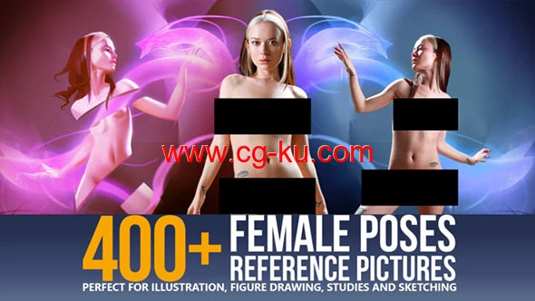 462张女性艺术姿势造型高清参考图片的图片1