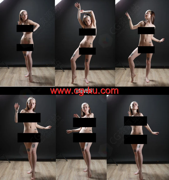 462张女性艺术姿势造型高清参考图片的图片2