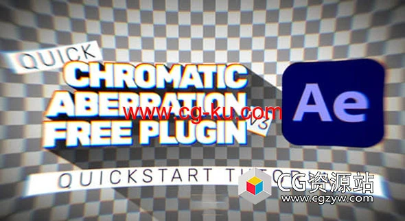AE插件-RGB色彩分离色差特效 Quick Chromatic Aberration 3 V1.1 Win/Mac+使用教程的图片1
