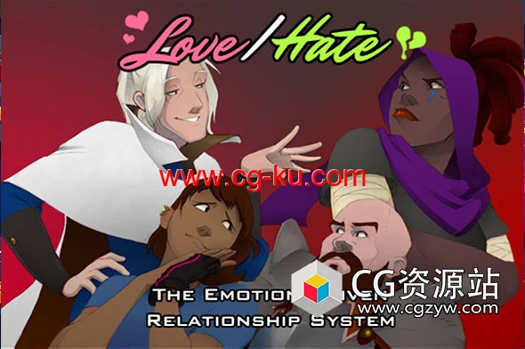 Unity个性情绪模拟游戏动作 Love/Hate v1.10.40.1的图片1