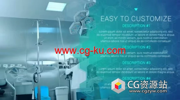 AE模板-医院医疗科技宣传片 Medical Technology Promo的图片1