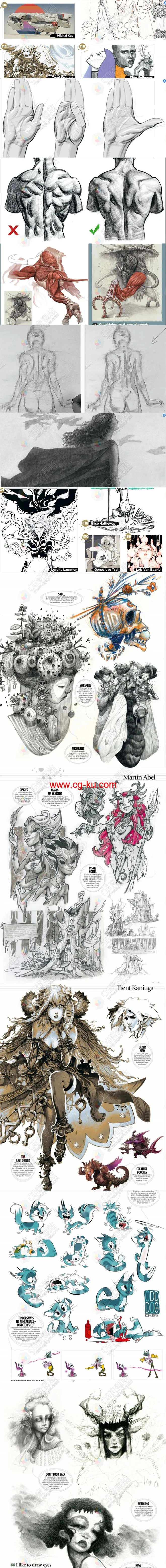 ImagineFX手绘素描杂志2023年第5版的图片1