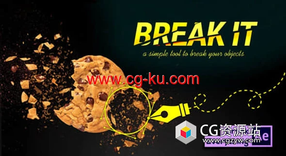 自定义破碎AE脚本 Break It V1.5.0 + 使用教程的图片1