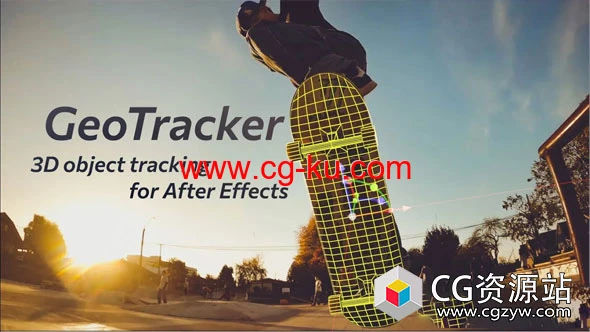 AE插件-三维对象运动跟踪 KeenTools GeoTracker 2023.2.2.675 Win+使用教程的图片1