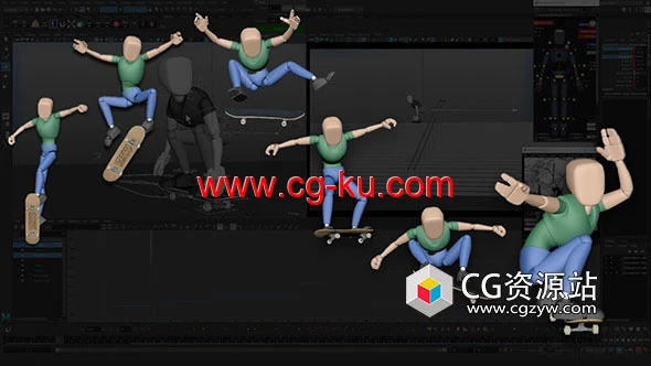 Maya人体力学动画制作视频教程的图片1