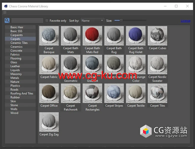 C4D实时交互渲染器 Chaos Corona 10 hotfix 2 Win+材质库的图片1