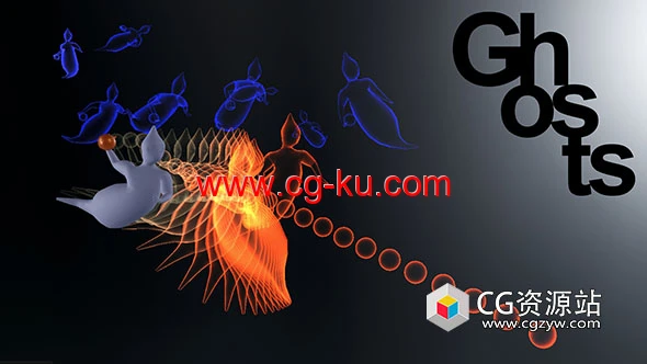 Blender洋葱皮动作残影关键帧动画插件 Ghosts V1.0.1的图片1