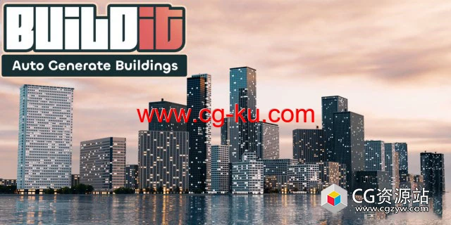 Blender一键生成楼房建筑插件 Buildit – Auto Generate Buildings的图片1