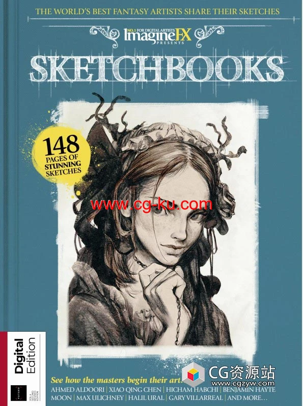 ImagineFX手绘素描杂志第4卷第2修订版2023 ImagineFX手绘素描杂志第4卷第2修订版2023的图片1