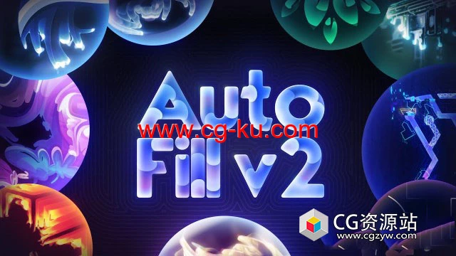 AE插件-文字图标Logo自动填充路径生长动画 AutoFill v2 Win破解版 + 使用教程的图片1