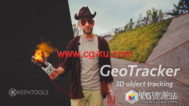 视频物体跟踪合成Blender插件 Keentools GeoTracker 2023.2.0的图片1