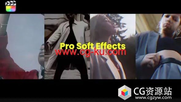 FCPX插件-20种电影柔光效果 Pro Soft Effect的图片1