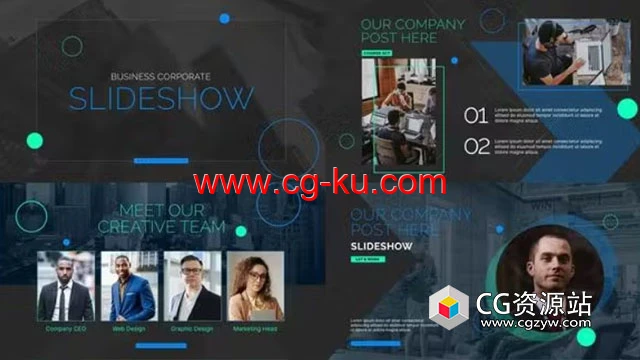 AE模板-企业促销商务包装宣传片头 Corporate Promo Pack的图片1