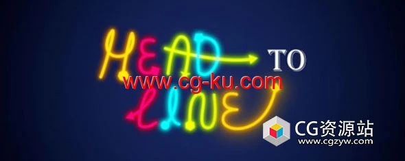 自定义路径箭头动画AE脚本 Head to Line V1.0 + 使用教程的图片1