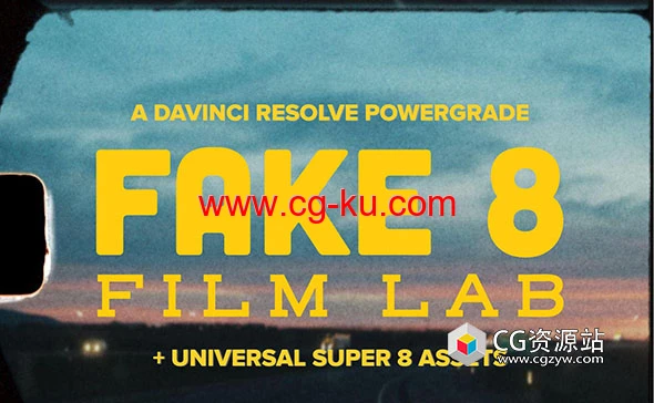 达芬奇节点-SUPER 8MM胶片模拟闪烁光晕抖动效果+视频/音效素材 FAKE 8 FILM LAB 达芬奇节点-SUPER 8MM胶片模拟闪烁光晕抖动效果+视频/音效素材 FAKE 8 FILM LAB的图片1