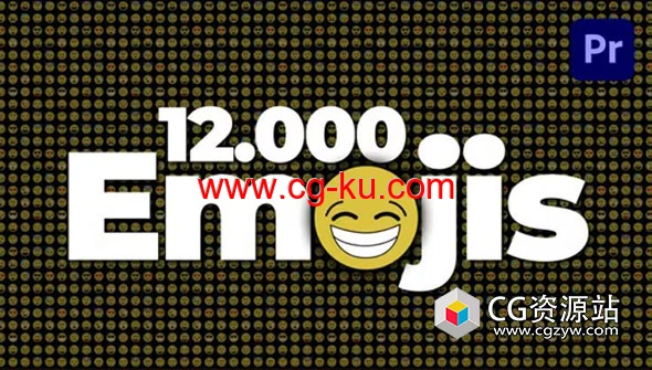 AE+PR模板-12000个Emojis表情动画工具包 12000 Emojis Creator Pack的图片1