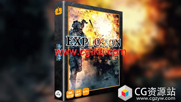 1209种玻璃破碎木材撕裂科幻水下爆炸无损音效 Explosion SFX Pack的图片1