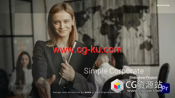 PR模板-公司企业宣传幻灯片片头 Corporate Slideshow的图片1