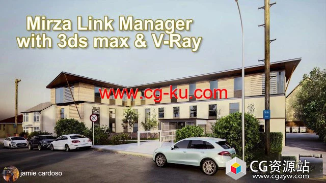 BIM/CAD模型导入实时更新3DS MAX插件 Mirza Link Manager v2.5.8的图片1