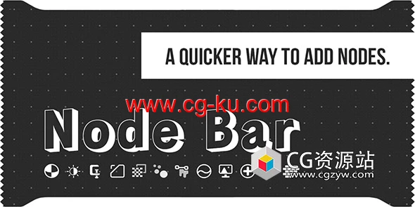Blender添加节点插件 Node Bar v1的图片1