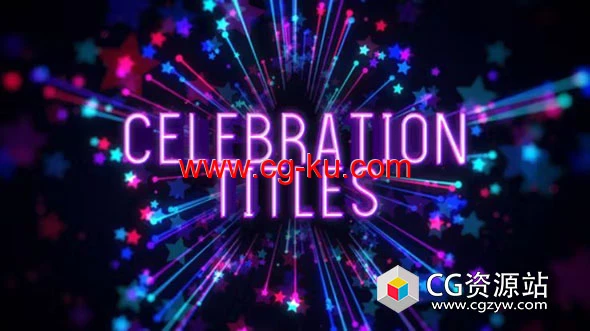 AE模板-颁奖开幕式时装秀派对庆典视频包装标题动画 Celebration Titles的图片1