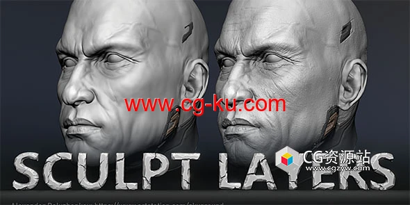 Blender雕刻图层从Zbrush导入分层插件 Sculpt Layers v0.6的图片1