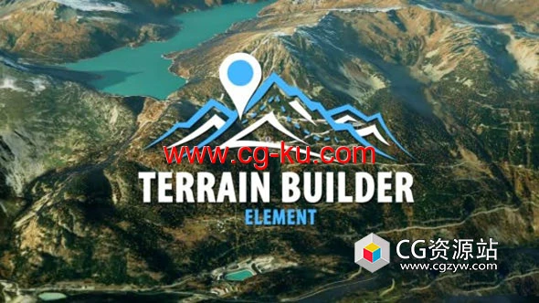 AE脚本-三维地图地形地点路径展示动画工具 Terrain Builder Element V1.5 + 使用教程的图片1