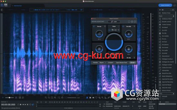 专业后期音频修复处理软件 iZotope RX 10 Audio Editor Advanced 10.4.2 CE Win/Mac的图片1