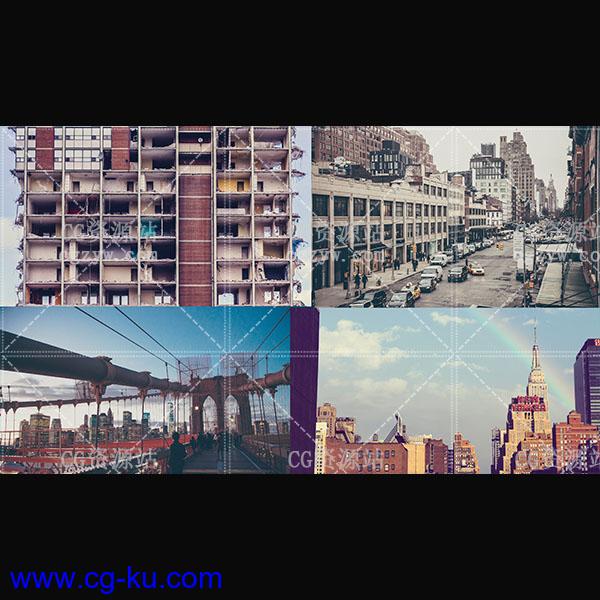 24个城市文艺复古调色Luts(FCPX/达芬奇/AE/Premiere/PS)的图片1