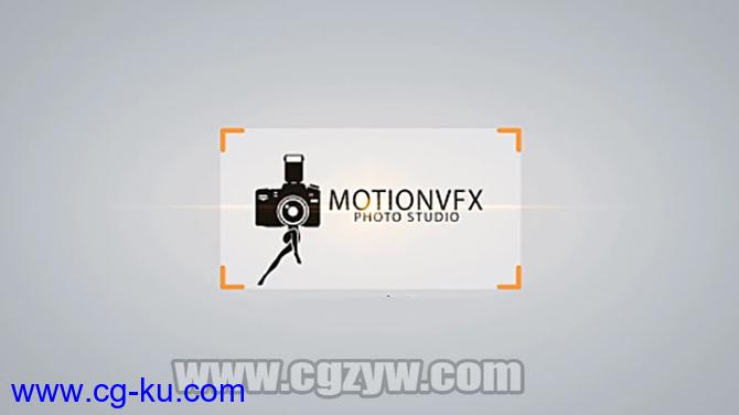 AE模板-取景框对焦LOGO片头 Photo Frame Logo的图片1