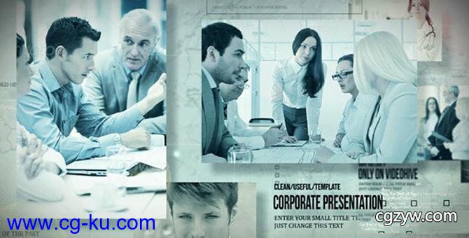 AE模板-公司企业推广合作产品演示图文宣传片 Corporate Presentation的图片1