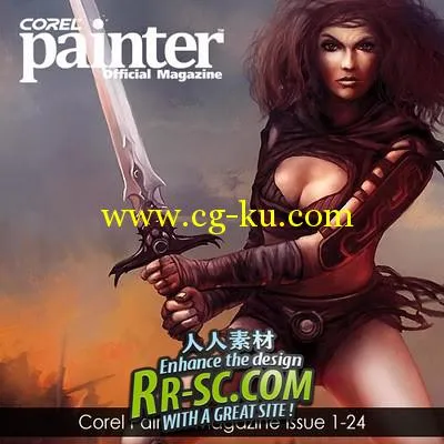 Corel Painter 术绘画软件官方教程杂志（附软件）  Corel Paint的图片1