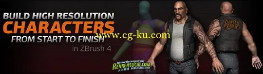 《运用Maya2011和ZBrush4制作游戏角色》（Digital-Tutors : Creating Game Charact的图片2