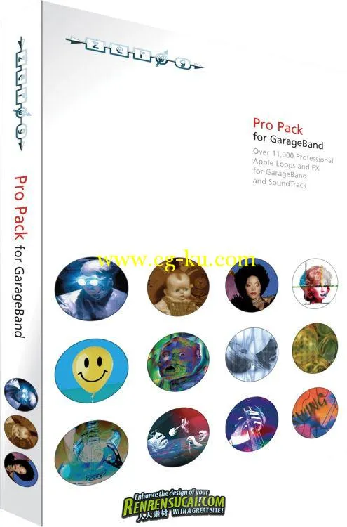 《Zero-G 音色库》（Zero-G Pro Pack for GarageBand 2DVD）的图片1