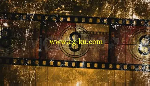 《胶片倒计时 视频素材》（VideoHive motion Damaged Countdown Leader 128143）的图片1