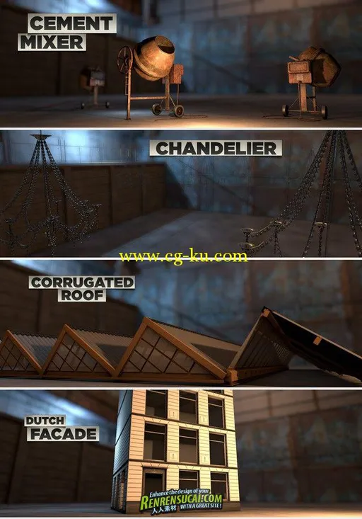 《Cinema4D工业设计资料包Vol.2》The Pixel Lab Industrial Pack 2 For Cinema4D的图片2