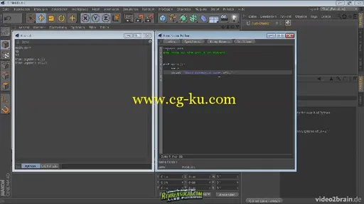 《C4D编程Python基础教程》video2brain Python basics for CINEMA 4D German的图片1