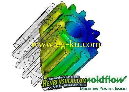 《注塑成型仿真分析Moldflow 2012 SP2破解版》Autodesk Moldflow 2012 SP2的图片1