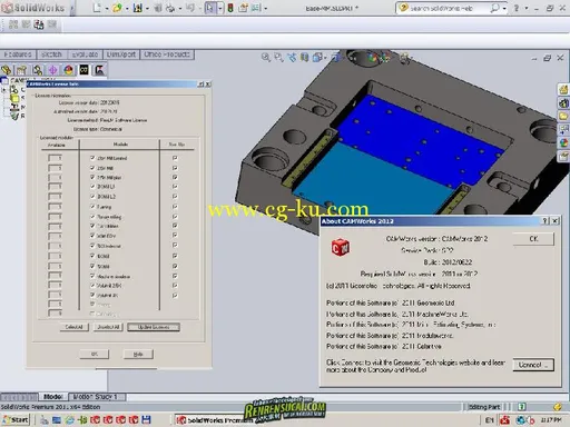 《数控加工编程软件》Geometric Technologies CAMWorks 2012 SP2.0的图片2