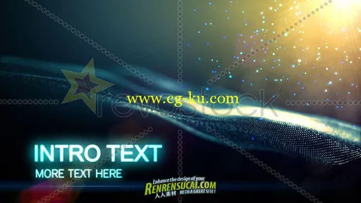 《梦幻粒子 AE模板》Revostock Ethereal Intro 109836的图片1