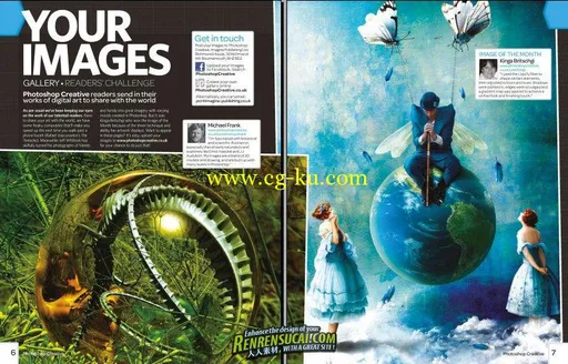 《Photoshop创意杂志2012年第89-2期》Photoshop Creative Issue 89 2012的图片1