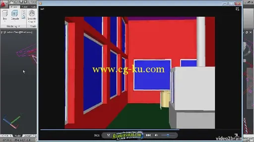 《AutoCAD三维技术入门教程》video2brain Getting Started with 3D in AutoCAD Eng...的图片3