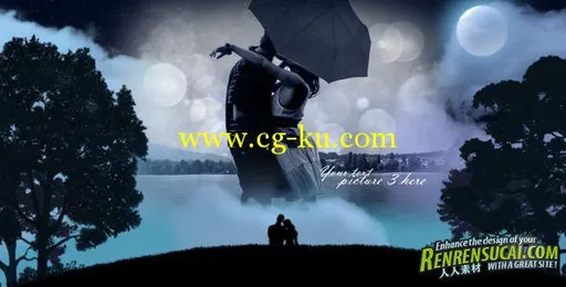 《爱情故事 AE模板》videohive love story 916819的图片1